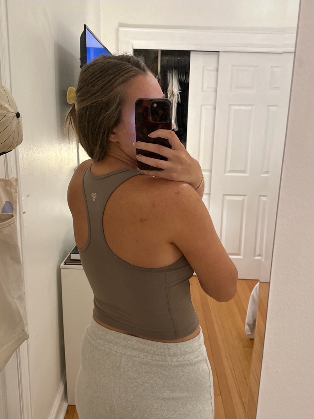 Sleek Racerback Tank Top - Picture 2 of 3